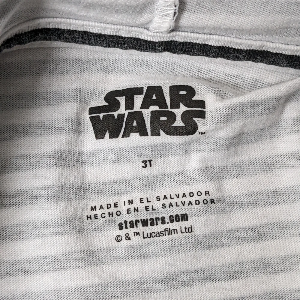 Star Wars Yoda Ears Sleeveless Hoodie Shirt 3T